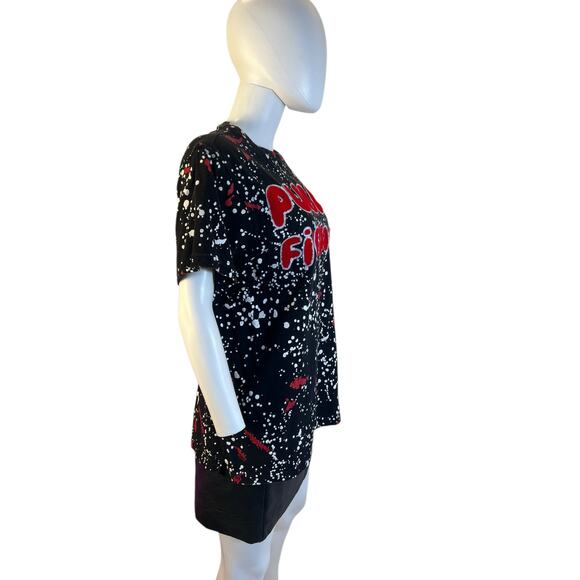 FWRD Denim Mens y2k Public Figure Paint Splatter Street Style Tee TShirt M - Picture 4 of 6